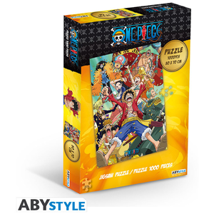 ABYstyle One Piece Puzzel 1000 Pieces-Straw Hat Crew (Diversen) Nieuw pas cher