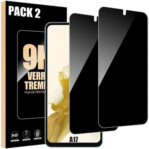 Verres Trempés - BOOLING - Samsung Galaxy A17 - Anti-Espion - Antichoc - Résistant aux Rayures pas cher