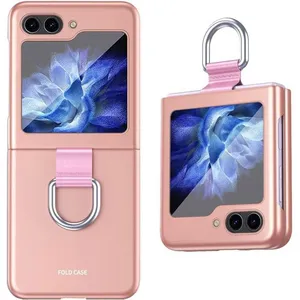 Coque - BOOLING - Samsung Galaxy Z Flip 5 - Protection Anti-Rayures Antichoc avec Boucle - Rose pas cher