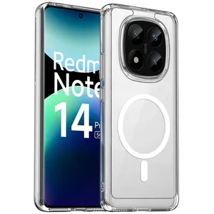 E.F.CONNECTION Coque pour Xiaomi Redmi Note 14 Pro Plus 5G - avec Cercle Magnétique -... pas cher