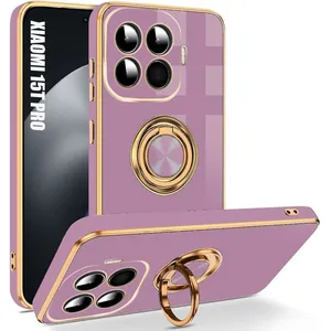 E.F.CONNECTION Coque pour Xiaomi 15T Pro Protection Antichoc Elégant Anti-Rayures Ultra Slim Violet pas cher