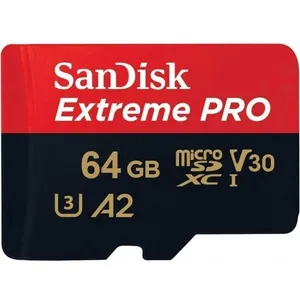Carte Mémoire SanDisk Extreme Pro 64Go Micro SD pas cher