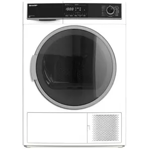 SHARP Sèche-linge Frontal 8kg Pompe à Chaleur 15 Programmes pas cher
