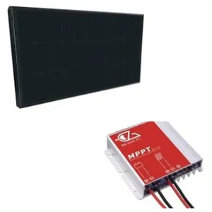 PACK EZA Panneau solaire 130W Camping car + Régulateur solaire MPPT 1... pas cher