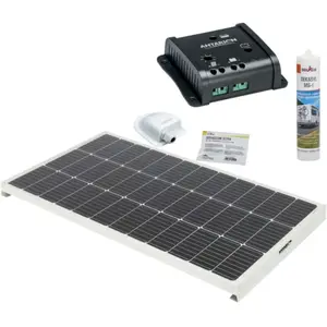 PACK ANTARION Panneau solaire Monocristallin 120W + Régulateur PWM 10A... pas cher