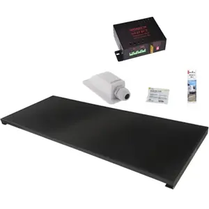 PACK ANTARION Panneau solaire All Black 130W + Régulateur MPPT 10A + K...