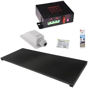 ANTARION KIT Panneau Solaire ALL BLACK 170W + Régulateur + Câble