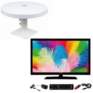 Pack ANTARION TV LED 22" 55cm Téléviseur FULL HD 12V + Antenne TNT Omn... pas cher