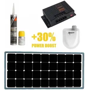 Panneau Solaire ANTARION BLACK BOOSTER 170W + Régulateur solaire MPPT2...