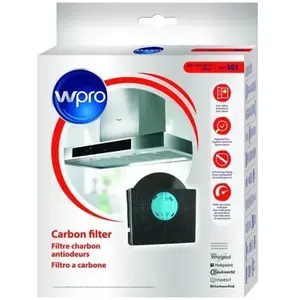 WPRO Filtre de Hotte à Charbon Type 303 Forme Carré avec Casquette pou... pas cher