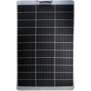 EZA Panneau Solaire 100W SEMI-FLEX Technologie PERC Camping-car 45,1 N...
