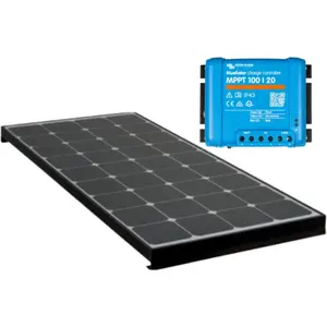 PACK ANTARION Panneau solaire BLACK BOOSTER 305W + VICTRON Régulateur ...