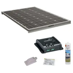 Pack ANTARION Panneau solaire 140W + Kit de pose Solaire avec Régulateur 160W 10A