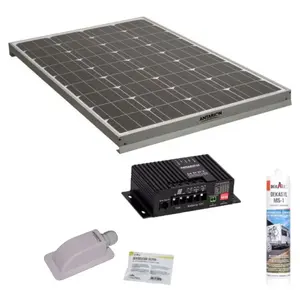 Pack ANTARION Panneau Solaire 120W Camping-car + Régulateur Solaire MP...