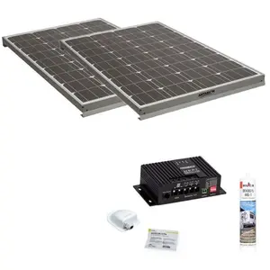 Pack ANTARION 2x Panneaux solaire 120W + kit de pose avec régulateur M...