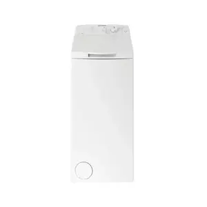 INDESIT Lave-linge TOP 6kg 1000 Trs/min Programme RapidWash 60 Blanc pas cher