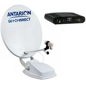 Parabole Satellite Automatique ANTARION - 65cm - Bluetooth - Blanc pas cher