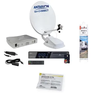 Pack ANTARION Parabole Camping-car et récepteur + Colle adhésif univer... pas cher