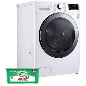 LG Lave-Linge Frontal 17kg 1100trs/min Grande Capacité Wi-Fi Machine à... pas cher