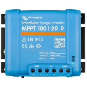 VICTRON Régulateur de Charge Solaire MPPT 100/20 SmartSolar BluetoothVendu parcdiscount
