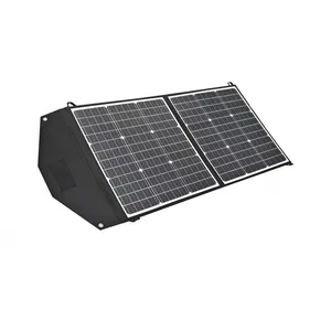 ANTARION Panneau Solaire Portable Pliant 110W / 2x55W
