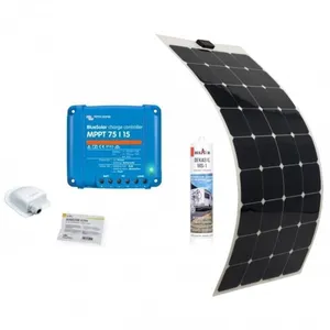 Pack ANTARION Panneau Solaire Souple 135W Camping car Van Life + Régulateur solaire VICTRON 220W 15AVendu paramazon