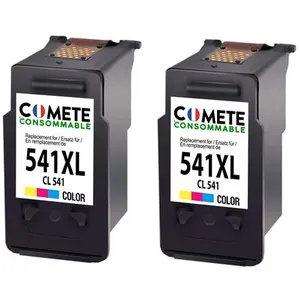 COMETE - 541 XL - 2 Cartouches d'encre Compatible pour Canon - Couleur - Marque françaiseVendu parfnac-be