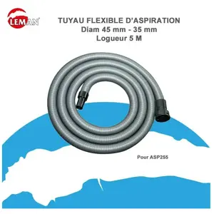Tuyau Flexible D 'Aspiration D.45-35mm 5m Leman pas cher