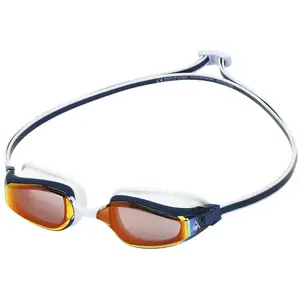 Aquasphere Fastlane - Zwembril - Volwassenen - Red Titanium Mirrored Lens - Blauw/Rood pas cher