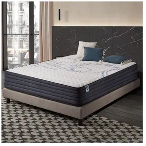 Naturalex - Matelas Perfect Sleep - 140x200 cm - Mousse mémoire de forme HR, Blue Latex, Hypoallergénique - Très ferme - Épais 32cm pas cher
