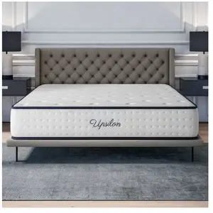 Cosmos Matelas UPSILON 180x200 cm-Epaisseur 30 cm-Ferme-7 zones de confort en mousse mémoire adaptative-HR 35 kg-Latex-Face été-hiver pas cher