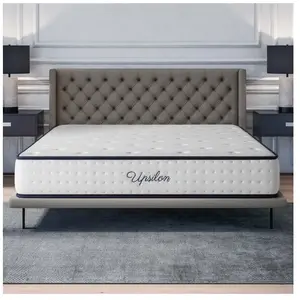 Cosmos Matelas UPSILON 180x200 cm-24 cm-Mousse mémoire de forme-7 zones HR 35 kg et AERO-LATEX-Ergonomique-Face été-hiver-Confort ferme pas cher