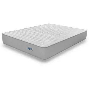 Cosmos Matelas ALPHA 140x190 cm-Epaisseur 30 cm-Ferme-7 zones de confort en mousse mémoire adaptative-HR 35 kg-Latex-Face été-hiver pas cher