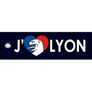 CLJ - Porte-clés - Jaime Lyon - Bleu Marine - Villes de France - France pas cher