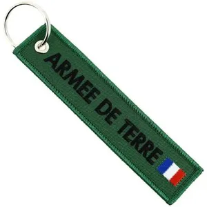 CLJ - Porte-clés - Armée de Terre - Vert armée - Militaire - Fantaisie pas cher