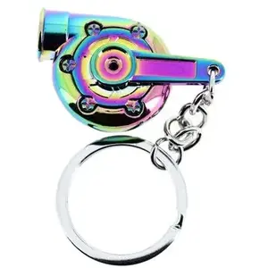 CLJ - Porte-clés - TURBO SPORT - Gris - Véhicules - Tuning pas cher
