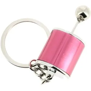 CLJ - Porte-clés - LEVIER DE VITESSE - Rose - Véhicules - Tuning pas cher