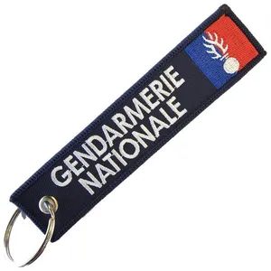 CLJ - Porte-clés - Passion Gendarme - Bleu marine foncé - Militaire -