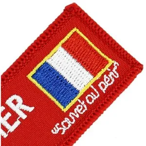 CLJ - Porte-clés - Sapeur Pompier de Paris - Rouge Pompier - Métiers -