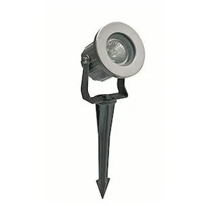 Spot Europole yah - culot gu10 - sur piquet - gris Europole 391100 pas cher