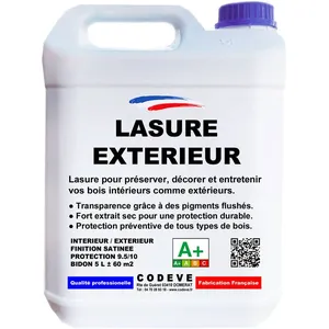 Lasure Exterieur - 4x5 l - Codeve Bois pas cher