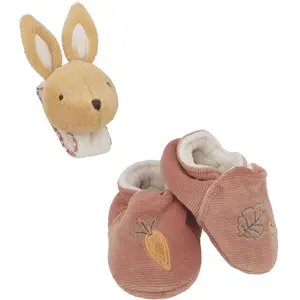 Kaloo Bracelet Sonore & Pantoufles Lapin Teddy pas cher