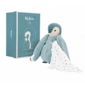 Peluche - KALOO - K212008 - Manchot - Vert - 20 cm - Lavable en machine pas cher