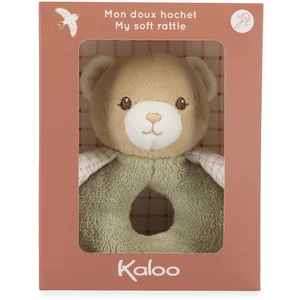 Kaloo Home - Rammelaar - Zacht met beer - Kleur groen pas cher