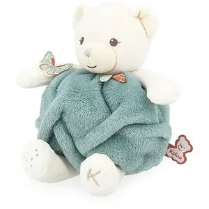 KALOO Plume bulle d amour - Ours vert 23cm pas cher