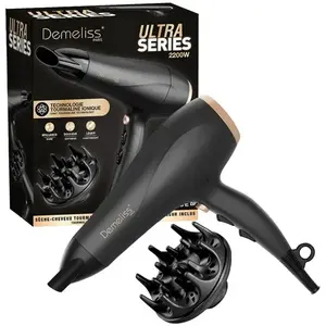 Sèche-cheveux Professionnel Demeliss Ultra Series - 2200w - Technologi... pas cher