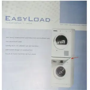 Kit D'Empilage Lave-Linge / Sèche-Linge Universel À Plateau Coulissant Easyload pas cher