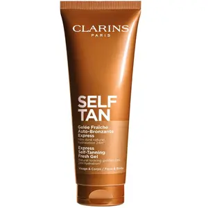 Clarins Gel Autobronceador rostro y cuerpo 125 ml pas cher