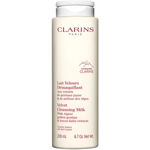 Lait Velours démaquillant - Toutes peaux-200ml CLARINS pas cher