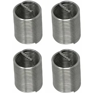 4x Insert Fileté M4x4 Ressort Filet Rapporté Standard Acier Inoxydable V-coil Réparation Renforcement Filetage Foiré Taraudage pas cher